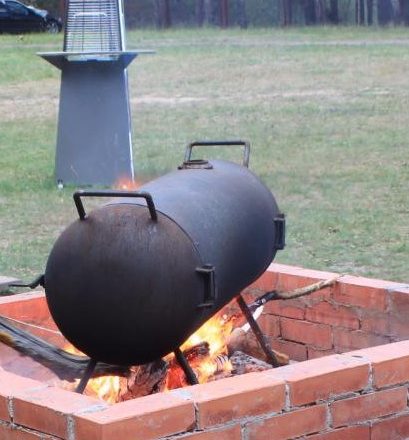 Печь-духовка туристическая