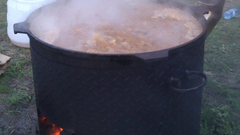 Казан на 70 литров с печкой