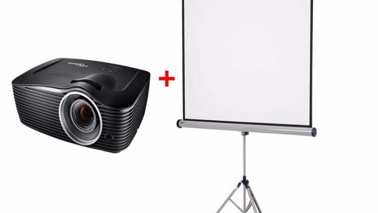 Проектор и экран